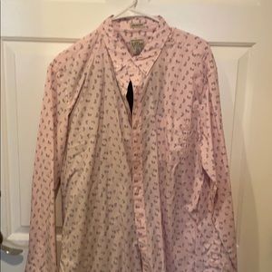 J crew slim untucked button down